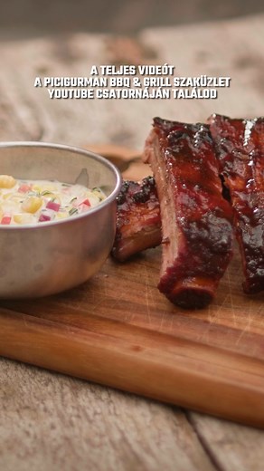🔥🐷 Sertés oldalas készül a Kamado4u kerámia grillen 😋 #picigurman #kamado4u #kamado #sertés #sertésoldalas #stlouiscut | PiciGurman