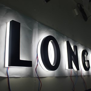 [Hot Item] LED Halo Sign Custom Made Acrylic Sign Letter for Shop Name