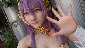 本日はブースでの撮影会ありますよ✨みなさん遊びに来てくださいね〜〜〜〜🪽#コスサミ2025 #PR @univerfreaks