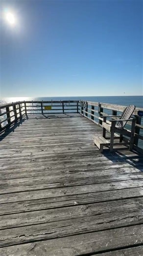 Sunset Beach Fishing Pier on Reels
