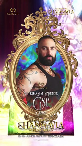 20 reactions | Our next SK2024: SHANGAYLA podcast comes from the amazing DJ GSP! We are super excited for GSP to make his debut at SK this year! Expect the legendary DJ to kill it on the dance floor!  https://soundcloud.com/gspdj/gsp-in-the-mix-gcircuit-songkran-2024-bangkok Early bird tickets will be sold out soon! Get them before promotion ends! ️ www.gcircuit.com #GCIRCUIT #SongKran2024 #SK2024 #Shangayla #Gaytopia | GCIRCUIT | Facebook