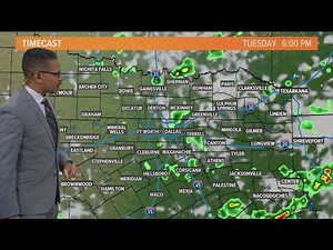 DFW weather: Tuesday rain chances and timing