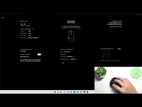 How to Check for Software Version & Updates for a Logitech G703 Mouse