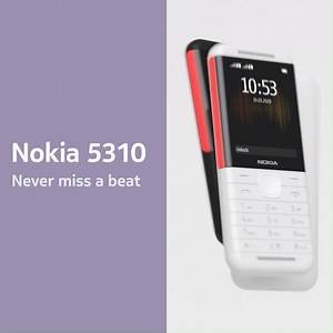 استمع لكل ما تحب في أي وقت وأي مكان مع Nokia 5310 الجديد. nokia.com/phones/nokia-5310 #Nokia5310 #EndlessEntertainment #NokiamobileLive | HMD