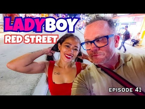 Red Street with Ladyboys of ANGELES - Red Light District of the Philippines (Warning Uncensored)