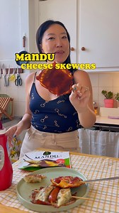 5.2K views · 43 reactions | Make my Cheese Mandu skewers 寧 and thank...