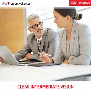 Vision Express progressive lenses support your eyesight in all instances, far, intermediate or near vision. #VXProgressiveLenses #VisionExpress http://bit.ly/30fWgSd | Vision Express India