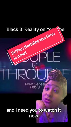 #coupletothrouple is here and we need to talk to our #bisexual #pansexual #gay baddies of all genders about it! #blackbireality #peacock #blackpodcast #queerpodcast