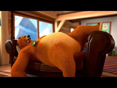 animated bear stomach growl scenes compilation 1