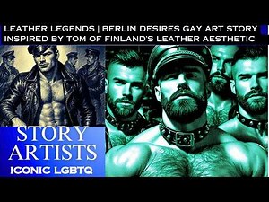 Gay Leather Legends Berlin Desires Gay Art Story Inspired by Tom of Finland’s Gay Leather Aesthetic