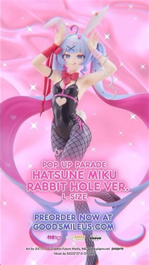 POP UP PARADE Hatsune Miku: Rabbit Hole Ver. L Size | Preorder Now! | Good Smile Company