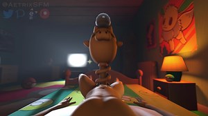 Shiny Spoink Jump Animation (4k)