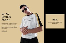 Creative agency - Landing Page by Nicepage