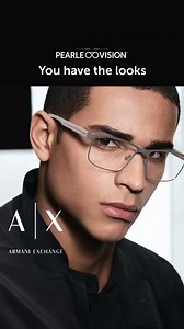 Bold. Urban style. And only at Pearle Vision. Come try our latest Armani Exchange frame*. Arrange your eye exam. *Style #: 0AX1070 6003 | Pearle Vision