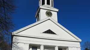 First Church in Wenham rainbow flag stolen