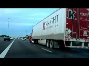 Knight Transportation Owner Operator on I-17 in Phoenix, Arizona