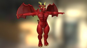 Dragon - VRChat & VTuber Avatar - 3D model by Zab (@lixyco)