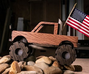 How to Make a Wooden Toy Truck