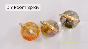 Instead of a bouquet of flowers, surprise your mom with a homemade room spray made from freshly cut flowers and essential oils. A fun and unique gift idea for Mother's Day! #homemade #jennifertryon #mothersday | Jennifer Tryon - Homemade