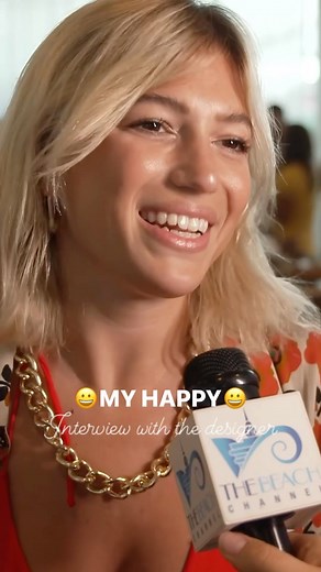 Meet the designer behind these happy bikinis 👙 @myhappy_____ #bikini #bikinis #beach #beachoutfit #designer #fashiondesigner #swimwear #miamibeach #miami #swimweek #southbeach #bikinifashion #beachwear | The Beach Channel