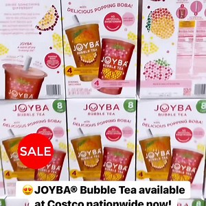 14K views | Stock up on Joyba Mango Passion Fruit and Strawberry Lemonade Green Tea now at Costco! Save up to $8.00 until June 9! | Costco Deals | Facebook