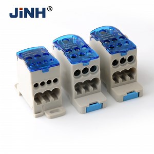 [Hot Item] Ukk 500A DIN Rail Electrical Distribution Block Screw Connection