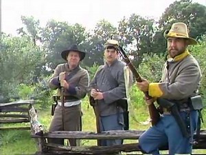 Civil War Re-enactors at Burritt Museum