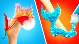 11K views · 132 reactions | RETO DE COMIDA FRÍA VS. CALIENTE || ¡Chica de fuego vs. reina de hielo por 24 h con 123GO! CHALLENGE | 123 GO Challenge Spanish | Facebook