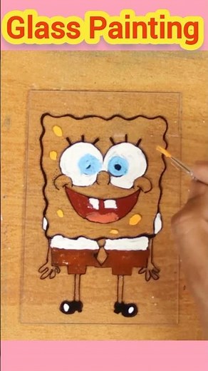 glass painting 🖌️🎨 #painting #drawing #shorts #youtubepartner #shortsfeed