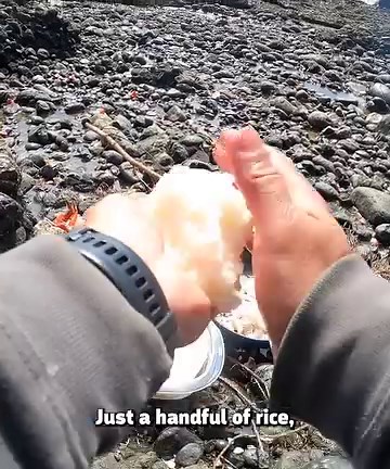 INSANE Crab Yaki Onigiri (Grilled Jelly Filled Donuts) | Outdoor Chef Life