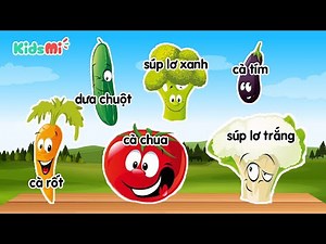 Teaching Children to Recognize Familiar Fruits and Vegetables | Kids Mi