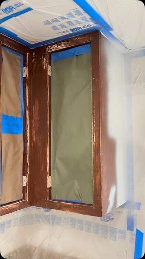 Primer 🆙 Kitchen cabinets getting refinished ✅ 📍Ft.Myers Free in person or virtual estimates 📱 #kitchencabinetrefinish #cabinetmakeover #homerenovation #diyprojects #kitchentransformation #cabinetpainting #homedecorideas #interiordesigntrends #budgetfriendlymakeover #kitcheninspo #beforeandafter #cabinetrestoration #refinishkitchencabinets #modernkitchen #homeimprovement #fortmyers #southwestflorida #reel #reelsinstagram #reelsvideo #beforeandafter #sherwinwilliams | Solid Painting LLC