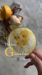 Golden latte ✨🥛
