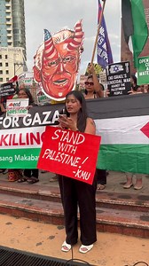 PANOORIN | Pahayag ng pakikiisa ni KMU International Officer Kara Taggaoa sa mamamayan ng Palestine From Palestine to the Philippines, end the US war machine! #FreePalestine | Kilusang Mayo Uno