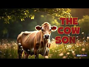 The Gentle Cow 🐄 | A Peaceful Poem about Nature, Simplicity, and Grace