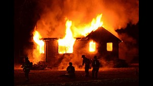 Firefighters burned house in Riverdale as a training exercise