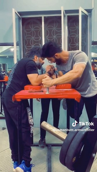 Usman Butt Arm-Wrestler on TikTok