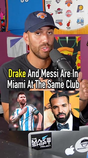 DRAKE or MESSI! Who Gets The Girl! #fyp #dating #messi #drake #celebrity #miami #club #731 | Lygear