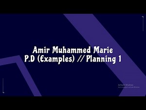No.7 - Planning 1 - Examples On Precedence Diagram Method (PDM)