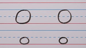 Print Letter Handwriting Print Letter Handwriting | Letter O