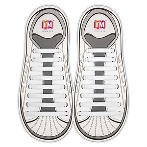 INMAKER No Tie Shoe Laces for Adults and Kids, Elastic Shoelaces for Sneakers, Rubber Silicone Tieless Laces