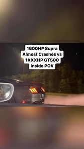 3.9K views · 62 reactions | 1600HP Supra Almost Crashes Vs 1XXXHP GT500 Inside POV • • • • • #lamborghini #ferrari #cars #porsche #supercars #bmw #audi #supercar #car #mercedes #mclaren #carsofinstagram #lambo #luxury #bugatti #lamborghinihuracan #huracan #aventador #carporn #lamborghiniaventador #luxurycars #carswithoutlimits #v #carlifestyle #amg #bentley #s #exoticcars #rollsroyce #mercedesbenz | Art Papikyants | Facebook