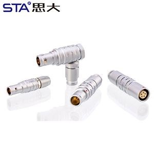 [Hot Item] High-Reliability Push Pull Self Locking Brass 00b Circular Connectors Plug Receptacle Solutions