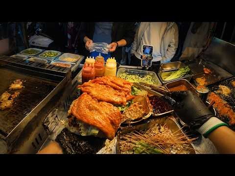 Live from Night Market | First-Person Flatbread Assembly & Distribution | No Voiceover