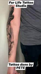 #tattooartist #tattoolife #forlifetattoostudio #blackandgreytattooartist #sleevetattoo #tattoos #odintattoo | For Life Tattoo Studio