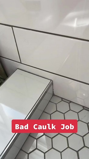 How to caulk your shower corners. #DIY #construction #tutorial #TeamofTomorrow | Tools Idea