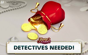 Nothing shines like Coins and Compasses! Complete Help Wanted cases and play Scenes to add some bling to your game! Play the latest Detectives Needed now! ==> https://woo.ga/PlayJunesJourney_Now | June’s Journey