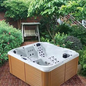 [Hot Item] Hydrorelax Deluxe 5 Person Hot Tub with Deep Seats Outdoor Swimming Pool SPA Bathtub with Massage
