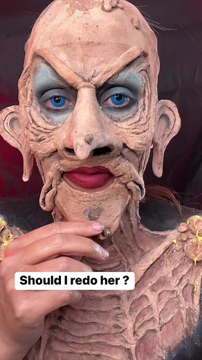 Grand High Witch 🎃 special effects and prosthetics all made by me | Tasha Caroline