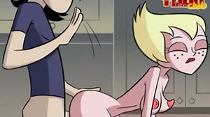 Sym Bionic Titan Ilana x Lance Sex Famous Toons Facial, poldnik